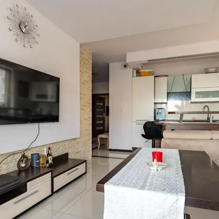アパート With Living Room, Kitchen, Bedroom, Bathroom In Amazing Neighborhood クラクフ